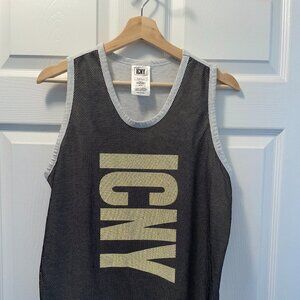 ICNY Reflective 3M Hi Viz Athletic Mesh Tank Top